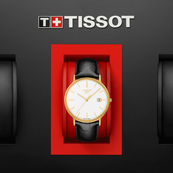 Tissot Goldrun Sapphire 18K Gold T-Gold T922.410.16.011.00
