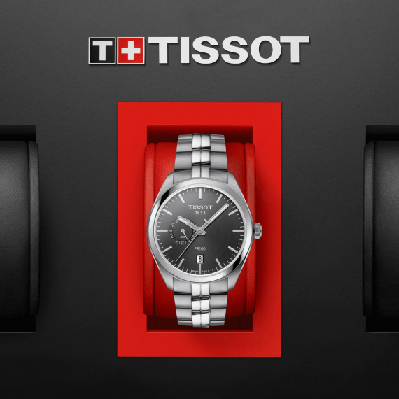 Tissot PR 100 Dual Time T-Classic T101.452.11.061.00